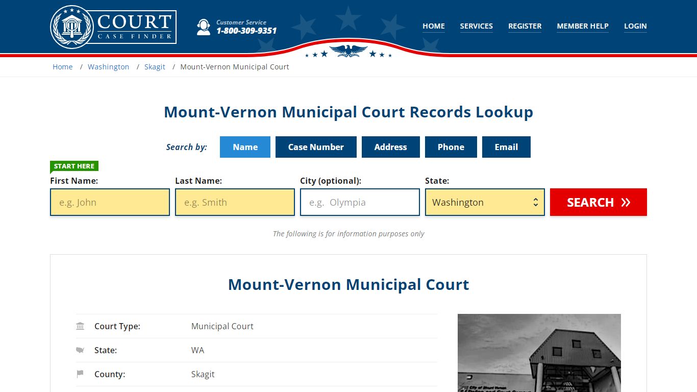 Mount-Vernon Municipal Court Records Lookup - CourtCaseFinder.com